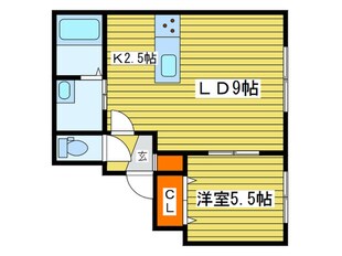 ジェラートの物件間取画像